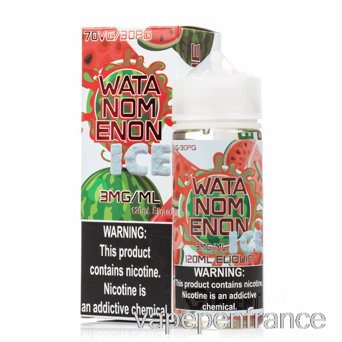 Ice Watanomenon - E-liquides Nomenon - Stylo Vape 120ml 0mg